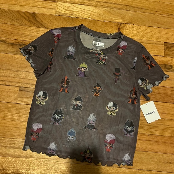 Disney Villains mesh top - Picture 1 of 5